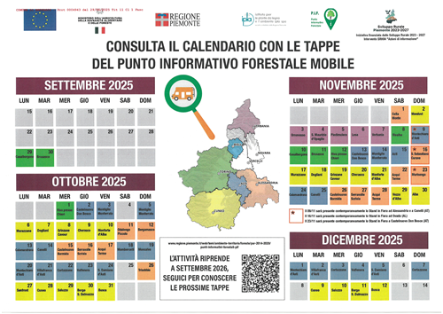 Punto informativo forestale mobile