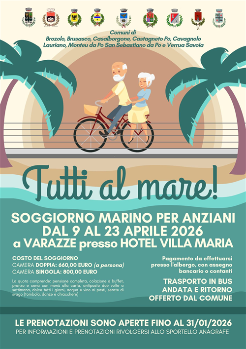 Soggiorno marino per anziani